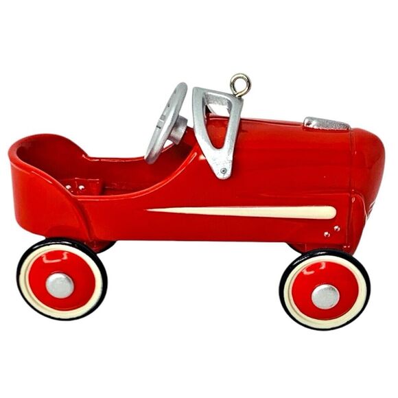 Hallmark Keepsake 1940 Garton Red Hot Roadster Ornament 2000 #2 Winner's Circle - Picture 3 of 11